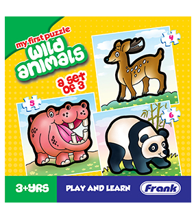Wild Animals First Puzzles